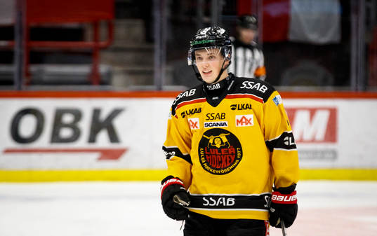 Luleås Noel Gunler jublar