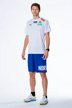 Tom Erling Kårbø of the Norwegian national athletics team