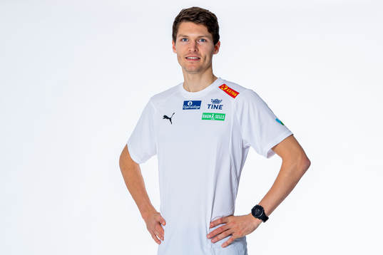 Tom Erling Kårbø of the Norwegian national athletics team