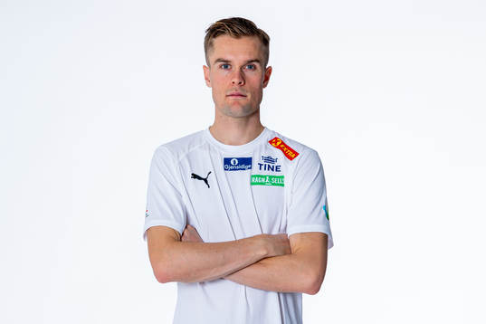 Filip Ingebrigtsen of the Norwegian national athletics team