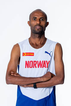 Weldu Negash Gebretsadik of the Norwegian national