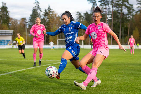 Rosengårds Katrine Veje mot Vittsjös Michelle De Jongh