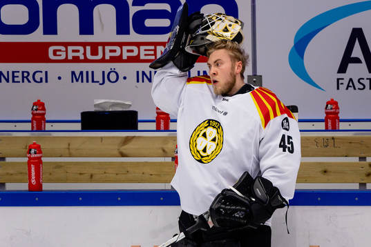 Brynäs målvakt Viktor Andrén