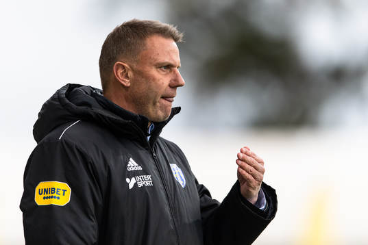 Falkenbergs tränare Hasse Eklund