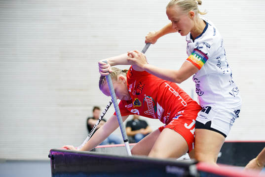 Jönköpings Ellen Svensson och Warbergs Camilla Halldén