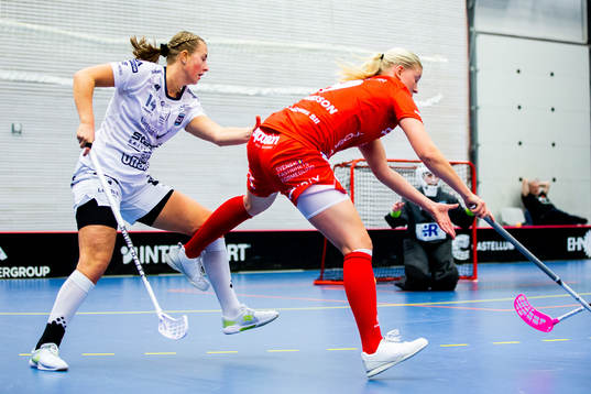 Warbergs Sofia Greftén och Jönköpings Ellen Svensson