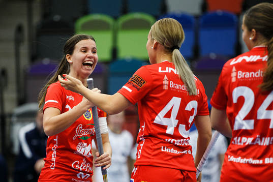 Jönköpings Gabriella Strandberg jublar