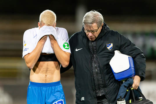 IFK Norrköpings Filip Dagerstål kliver av med skada