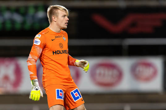 IFK Norrköpings målvakt Isak Pettersson