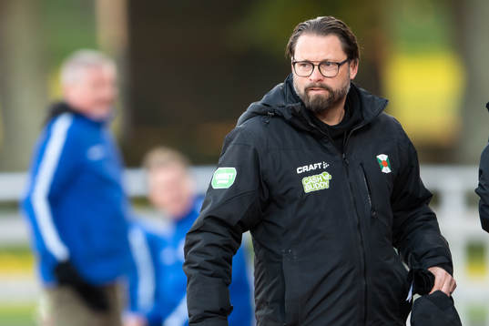 Varbergs tränare Joakim Persson