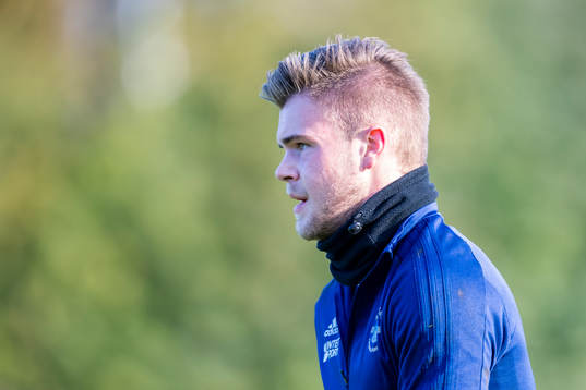 Ängelholms målvakt Robin Streifert