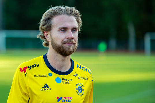 Ängelholms Marcus Eriksson deppar