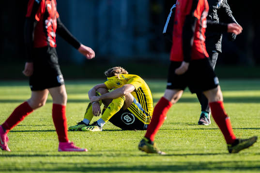 Ängelholms Marcus Eriksson deppar