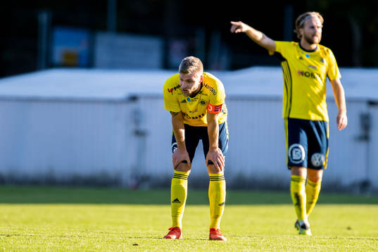 Ängelholms Robin Nilsson  deppar