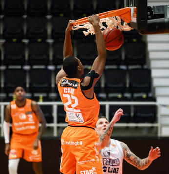 under basketmatchen i herrarnas SBL mellan Norrköping och