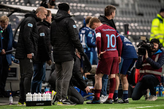 Malmö FFs Anders Christiansen får vård