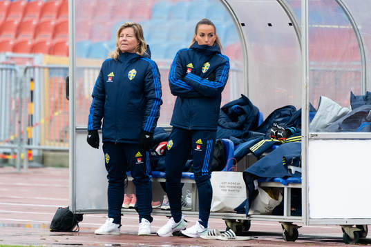 Head of delegation Marika Domanski Lyfors and Kosovare