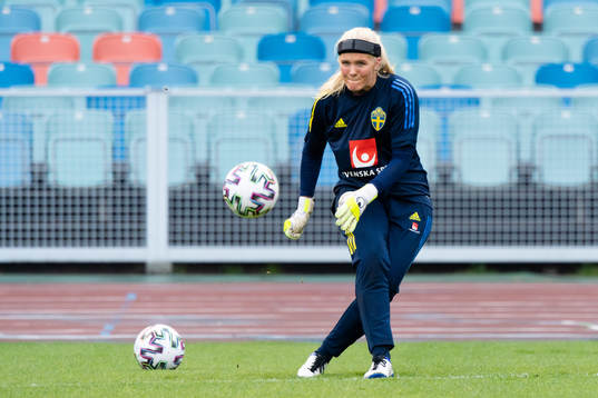 Goalkeeper Emma Holmgren