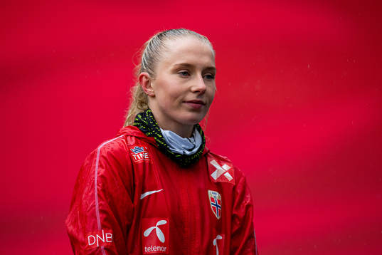 Thea Bjelde of the Norwegian women’s national football