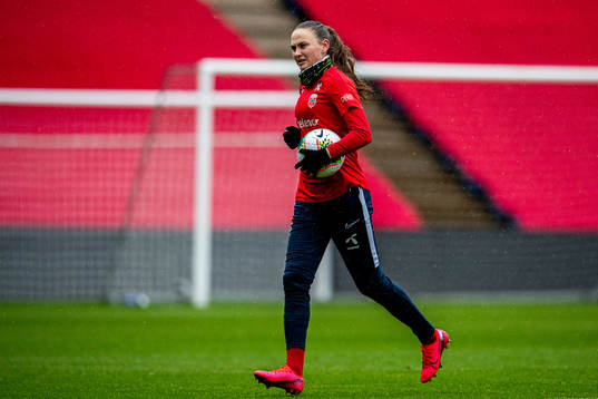 Vilde Hasund of the Norwegian women’s national football