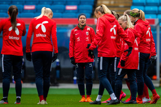 Kristine Minde of the Norwegian women’s national football