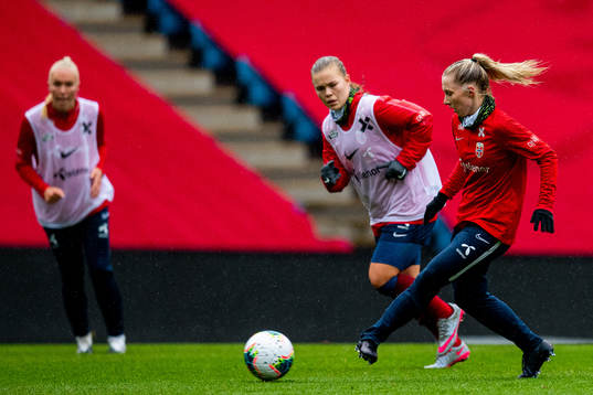 Thea Bjelde of the Norwegian women’s national football