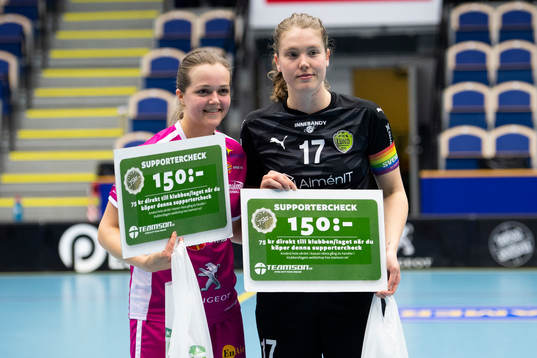 s Cecilia Di Nardo och Lunds Lisa Stellansdottir
