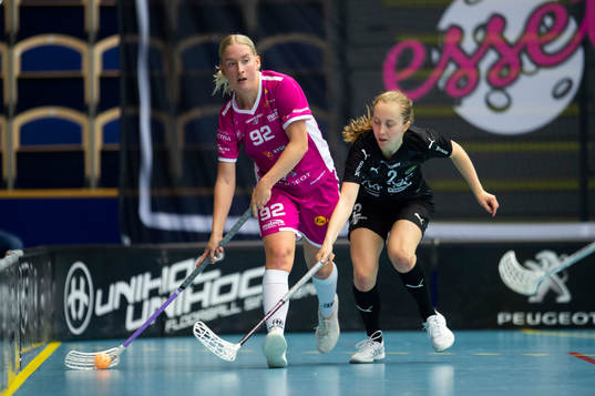 s Jennifer Wiren och Lunds Emma Heander