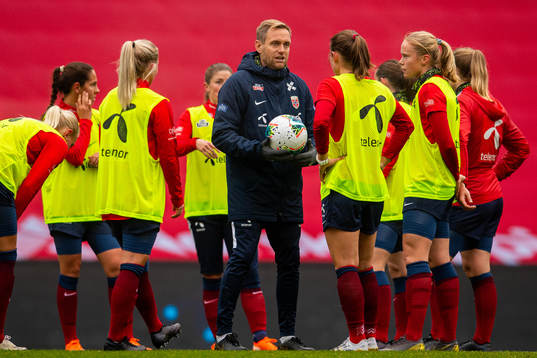 Martin Sjögren, head coach of the Norwegian women’s