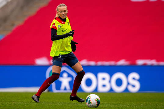 Synne Sofie Kinden Jensen of the Norwegian women’s