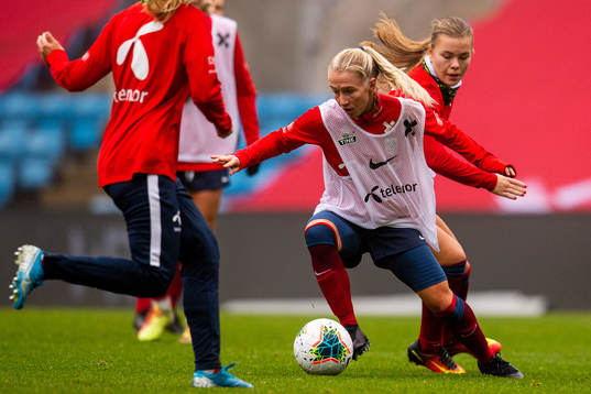 Thea Bjelde of the Norwegian women’s national football