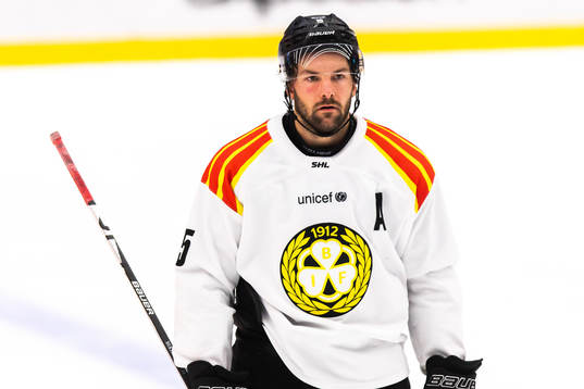 Brynäs Simon Bertilsson deppar