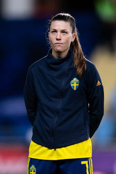 Pauline Hammarlund of Sweden at lineup