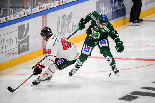 Örebros Robin Salo och Färjestads Joakim Nygård