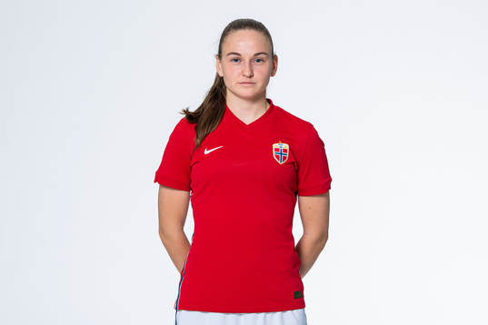 Vilde Hasund of the Norwegian women’s national football
