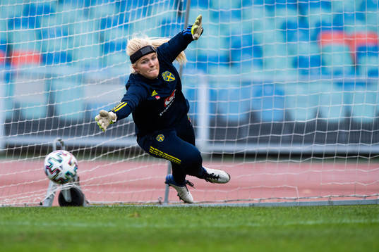 Goalkeeper Emma Holmgren