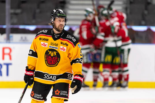 Luleås Daniel Sondell deppar