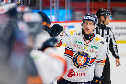 Växjös Richard Gynge jublar