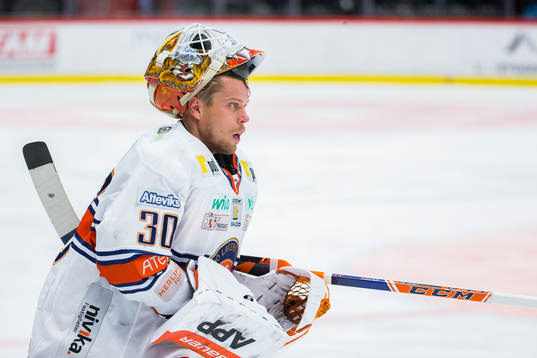Växjös målvakt Viktor Fasth