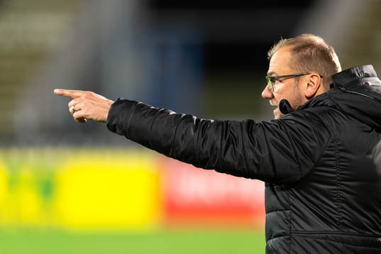 Halmstads tränare Magnus Haglund