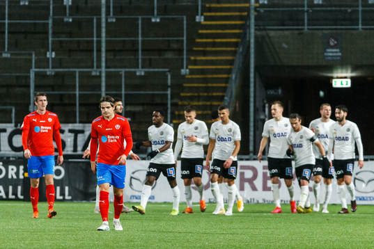 Helsingborgs Brandur Hendriksson deppar