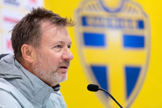 Head coach Peter Gerhardsson