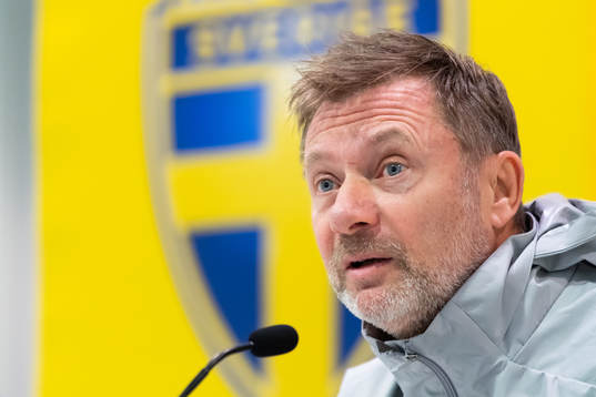 Head coach Peter Gerhardsson