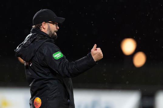 Varbergs tränare Joakim Persson