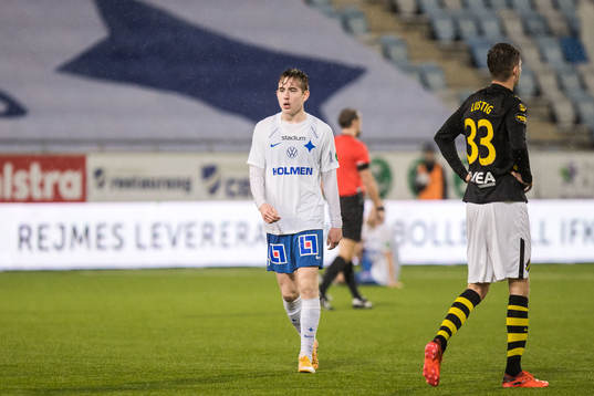 IFK Norrköpings Isak Bergmann Johannesson deppar