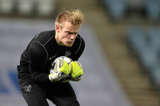 IFK Norrköpings målvakt Isak Pettersson