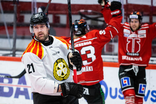 Brynäs Patrik Berglund deppar