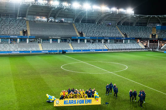 Klara för EM (Qualified for the European Championship)