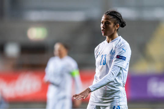 Sveindís Jane Jónsdóttir of Iceland