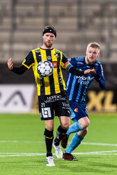 Häckens Rasmus Lindgren och Djurgårdens Kalle Holmberg